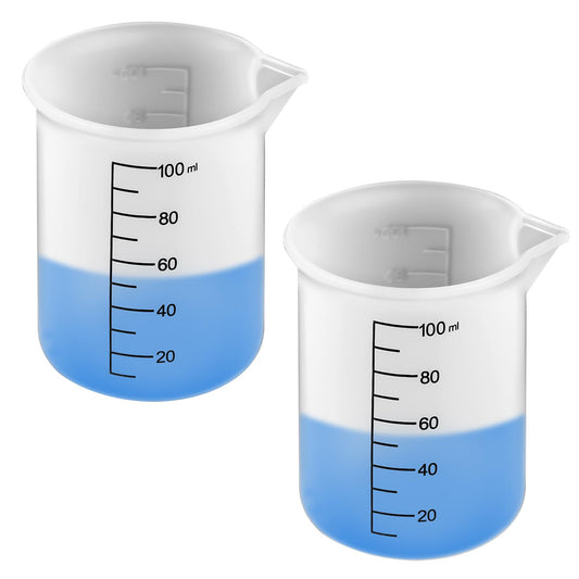 2pcs Laundry Detergent Cup Silicone Measuring Cup Laundry Detergent Dispenser Laundry Measuring Cup For Liquid Detergent with Scale Marks for Precise Measurement